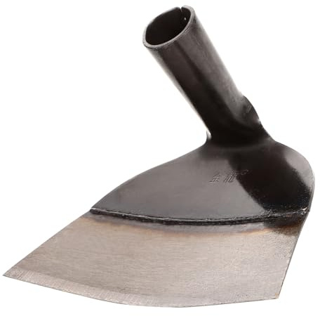 BESPORTBLE Kleine Gartenhacke aus Rostfreiem Stahl Unkrauthacke ohne Griff Robuste Metall Handhacke für Gartenarbeit und Bodenbearbeitung