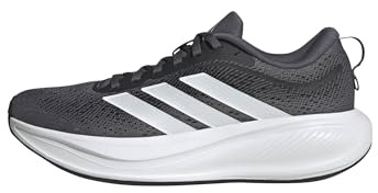 adidas Women's Response Pace Running, Black/White/Silver Metallic, 6