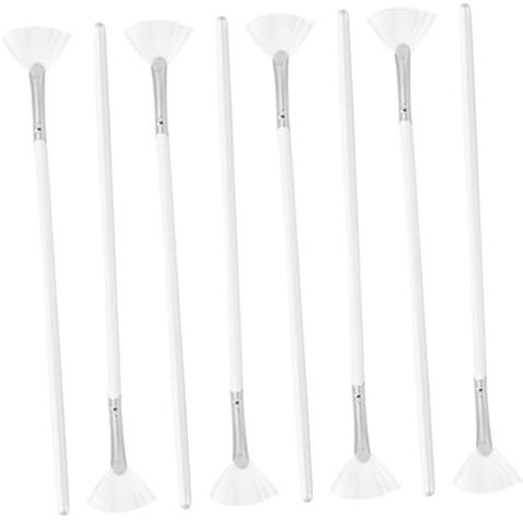 Ipetboom 8pezzi Pennello per Riutilizzabile Pennello per Applicazione Maschera all Strumenti di Bellezza per Viso per Maschere Viso