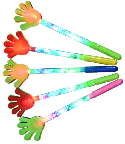 ROMISBABA 5pièces Claques Amusantes Plastique pour Accessoires De Fête Jouets Festifs pour Halloween Et Anniversaires