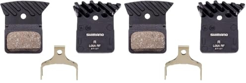 Shimano L05A-RF Resin Disc Brake Pads - With Cooling Fins, Black (Pack of 2)