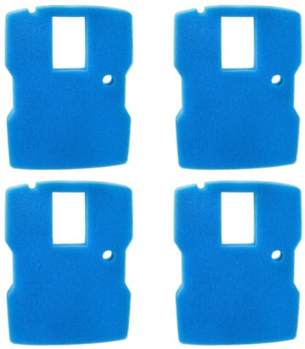 IJSDNVJNDX 4 Almohadillas Filtrantes para Estanque, Repuesto de Filtro de Esponja para Fuente, Filtro CUF-6000, 660 GPH, para Bomba de Fuente.