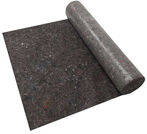 EINSIDE Telo di protezione imbianchino, Feltro per imbianchino assorbente protezione pavimenti, 1 x 25 m, 180 gr/m²