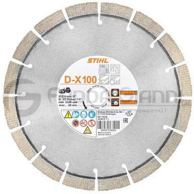 Stihl Universal-Trennscheibe D-BA80 (08350947001) für verschiedene Materialien auf der Baustelle, Durchmesser 350 mm