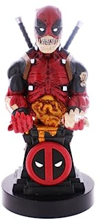 Cableguys Marvel Deadpool Zombie Controller Halter & Handy Ständer - Gaming Zubehör für Zimmer und Schreibtisch-Setup, Ständer Kompatibel mit Xbox-, PlayStation- & den meisten Standard-Controllern