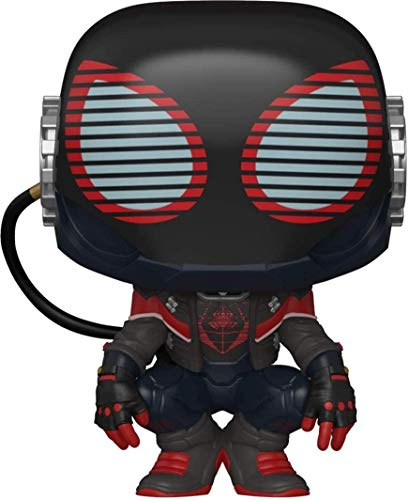 Funko Pop! Games: Miles Morales - 2020 Suit - Spider-man - Miles Morales Game - Vinyl-Sammelfigur - Geschenkidee - Offizielle Handelswaren - Spielzeug Für Kinder und Erwachsene - Video Games Fans