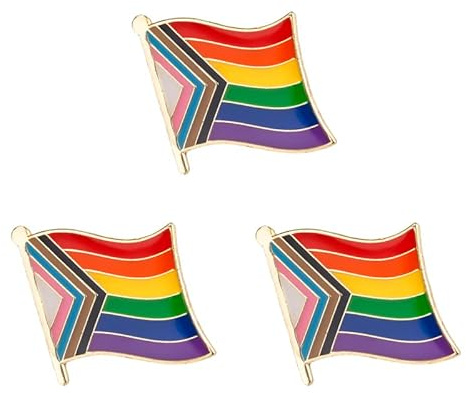 Broche d'épinglette d'insigne de fierté LGBT