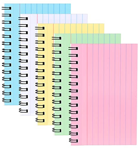 250 Stück Karteikarten, 5 Farben 5x3 Inch Linierte Karteikarten Vokabelkarten Index Cards Lernkarten für Schule Büro Memos Lernen Vokabel