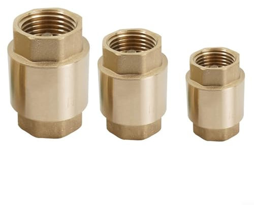 Valvole di non ritorno con base in metallo, controllo del flusso d'acqua per irrigazione , giardino, stagno, piscina (1/2)