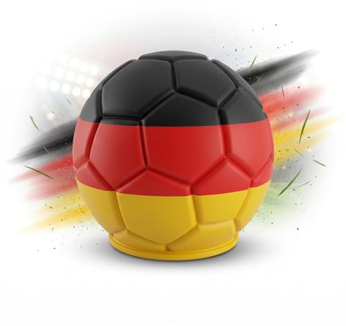 Anhängerkupplung Abdeckung Fußball Deutschland Schwarz Rot Gold – Kugelschutz AHK Schutzkappe Fanartikel R-Satz Shop