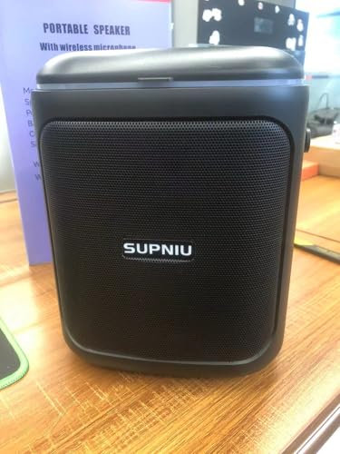 30W Altavoz Bluetooth Portátil Inalámbrico con Sonido Estéreo Cristalino y Fuerte - Emparejamiento TWS con Luces LED | Altavoces Pequeños para Fiestas en Interiores/Exteriores, Viajes y Reuniones.