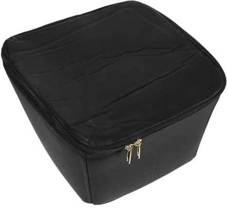 UPKOCH wasserdichte Staubdichte Fahrradkorb Innen Tasche Großer Fahrrad Frontkorb Organizer Strapazierfähige Gepäcktasche Bike Und Outdoor Reisezubehör Schwarz Klein