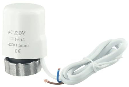 YINZHD AC230V M30 * 1.5mm Attuatore Termico Elettrico for Riscaldamento a Pavimento Valvola del radiatore Sistemi di a Riscaldatore Acqua(Normally Closed)