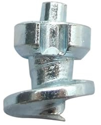 GSCLZ 50 Pezzi Borchie for Pneumatici Ruota Punte Invernali Alette Vite Neve Ghiaccio Antiscivolo for Auto Moto SUV ATV Camion 7.9 * 9.8mm