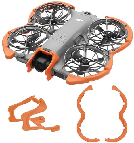 Craznick Propellerskyddsskydd för DJI Neo 2 - Drönartillbehör Gimbalstötskydd Kameralinsskyddsstång 2 i 1 Anti-kollisionskyddssats för DJI Neo 2 Drönare