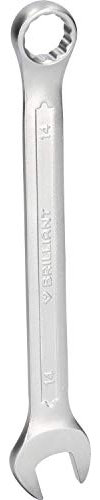 BRILLIANT TOOLS BT011914 Clé mixte, 14 mm [Powered by KS TOOLS]