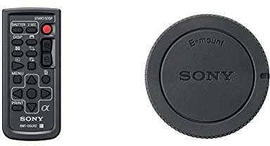 Sony RMT-DSLR2 Funkfernbedienung für DSLR- und NEX-Kamera & ALCB1EM GEH?usedeckel f?r Alpha- und NEX- Kameras