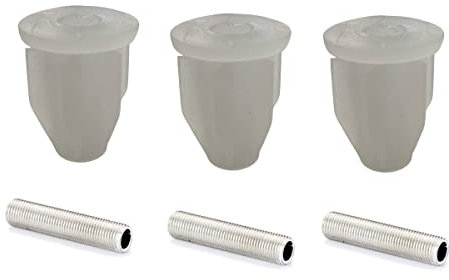 oniroview Adattatore Bottiglia Lampada Starter Kit con 3 tappi e 3 Assi Filettati da 30mm