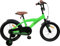 AMIGO Explorer - Kinderfahrrad - 16 Zoll - mit Handbremse, Rücktritt, Lenkerpolster und Stützräder - ab 5-6 Jahre - Grun/Schwarz