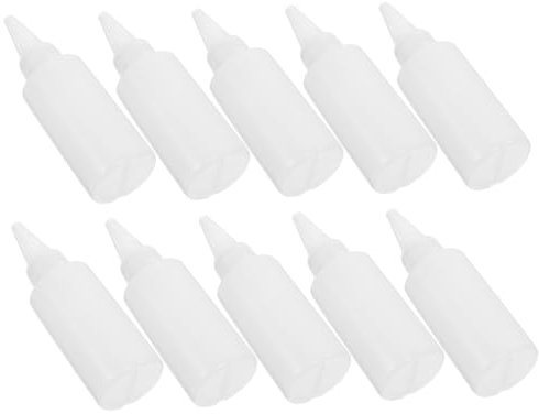 HOODANCOS Bottiglie Vuote in Plastica Dispenser di Pigmenti Leggere per Colla Vernice E Solventi