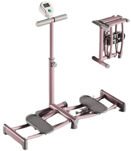 Beckenbodentrainer Beintrainer Beintrainer mit Zähler für postpartale Fitness - Höhenverstellbare Innenschenkel Trainingsgerät mit Griff