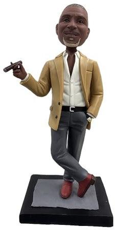 mydedor Custom Smoking Man Bobblehead - Personalized Gift 2025, Handmade Smoker Figurine, Unique Desk Decor, Birthday Keepsake, Made from Your Photo