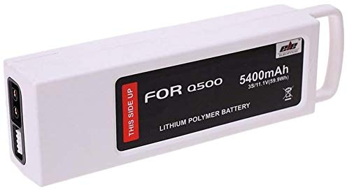TOPCHANCES 3S 5400 mAh 11,1 V LiPO Akku Extra Flugzeit für Yuneec Q500, Q500+, Q500 4K, Typhoon G Drone RC Quadcopter [CE-geprüft]