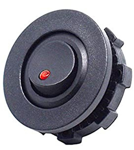 iSpchen Auto Wippschalter 12V 20A Ladepanel Schalter Wasserdichter Runder Kippschalter Panel Ein/Ausschalter 3-pin Wippschalter für Auto, Boot, LKW