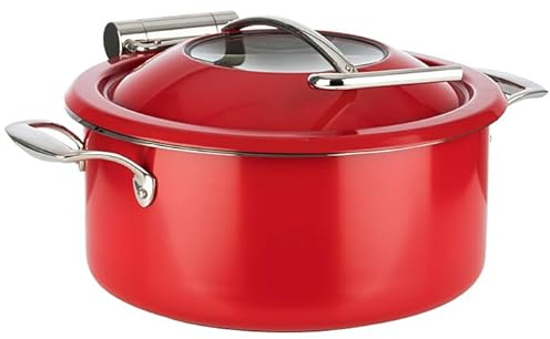 APS 12337 Chafing Dish, 4-tlg. SetØ 30,5 cm, H: 17,5 cm18/8 Edelstahl, rot