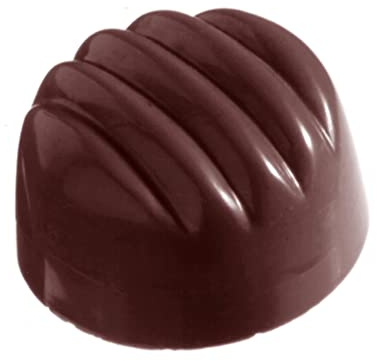 CW2209 – Chocolate World – Chocolate Galet Polycarbonate Mould