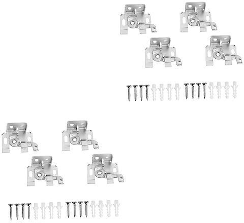 Warmhm 2sets Curtain Track Mount Brace for Venetian Blind Spider Code Accessories for Home Curtain Supplies Installation in Bedroom Blinds