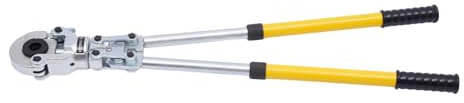 Loobiiny Presszange Profi Presszange V-Kontur 6 Ton Rohrpresszange Presswerkzeug Set für Aluverbundrohr Verbundrohr Kupferrohr (Crimpen TH16-32)