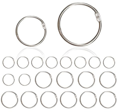 20 Ganchos Para Cortinas, Anillos de Hierro Abiertos, Accesorios Para Cañas Romanas, Hebillas de Cortina, Anillos de Metal Para Ducha