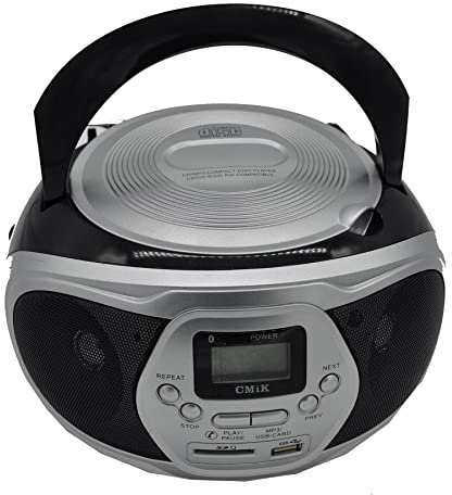 Player Boombox Stereo Portatile. CD Giocatore AM/FM. Radio con USB/SD, MP3 Giocatore, LCD. Visualizzazione, Controllo remoto CD Repeater Bluetooth Speaker.