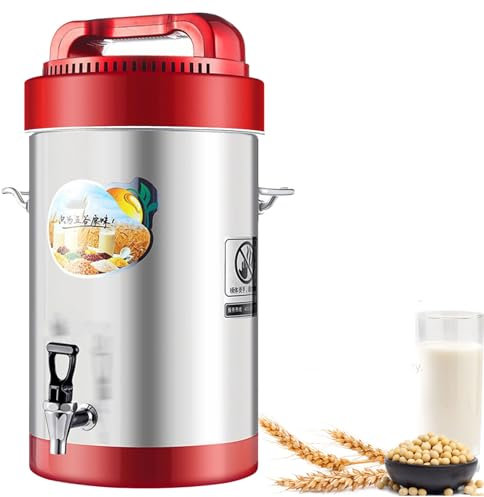 Hydravex Commercial Nut Milk Maker, Fully Automatic Almond Filter-Frees Grain Milk Machine for Plant-Based Milk, Oat, Soy, Coconut Milk, Soups, Smoothies, Soy Milk Maker,15L