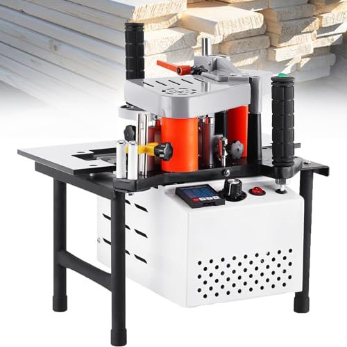 1000 ml Kantenanleimmaschine für die Holzbearbeitung, Doppelseitiger Kleber, Kantenanleimmaschine für Holz/PVC, Einstellbare Temperatur 150–180 °C