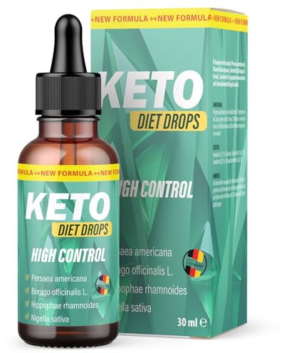 Keto Diet Drops | Für gesundheitsbewusste Menschen | Einfache Anwendung | 30ml Inhalt | 1x