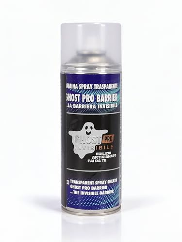 GHOST PRO | Spray Sigillante Impermeabilizzante | a Base Solvente, Ripara Fessure e Infiltrazioni, Aderisce su Metallo, Legno, Calcestruzzo e Plastica, Verniciabile e Resistente UV - Made in Italy