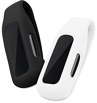 kwmobile Clip Halter kompatibel mit Fitbit Inspire 3 / Inspire 2 / Ace 3 - Silikon Fitnesstracker Halterung - ohne Tracker