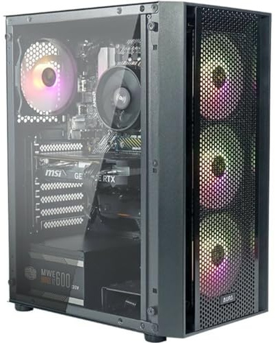 PC de Sobremesa CoolPC Puma Nvidia Geforce RTX 4060 AMD Ryzen 5 AMD Ryzen 5 5500U 16 GB RAM 500 GB SSD
