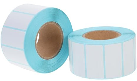 KICHOUSE 2rollen Thermoetiketten Selbstklebend Blanko Express-aufkleber Versandetiketten Adressetiketten Für Thermoetikettendrucker