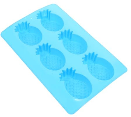 Gogogmee Silikon-seifenform Ananas-musterform Diy Fondant-form Ananas-förmige Gussform Antihaftbeschichtet Leicht Zu Reinigen