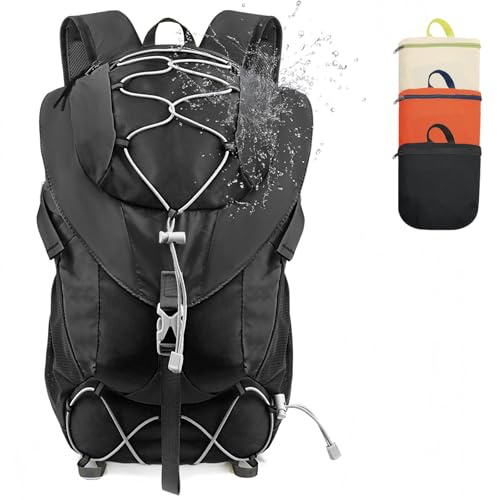 Seektop 20L Ultraleichter wasserdichter Wanderrucksack, klein, Outdoor, faltbar, Tagesrucksack für Damen und Herren