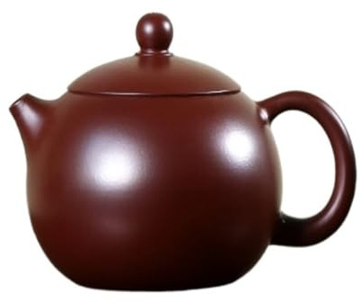 Théière Xishi Cinq Couleurs, théière Originale en Argile Violette, théière célèbre Faite à la Main, Service à thé, théière en Porcelaine Multicolore (Marron)