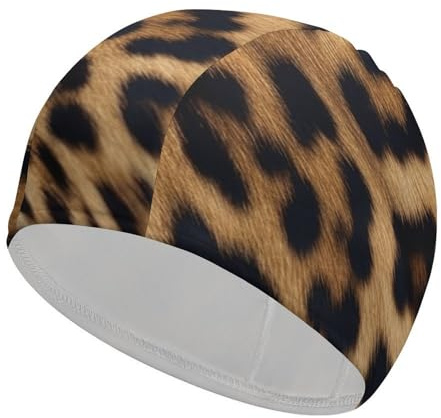 Cuffia da nuoto Golf Club per donne e uomini, cuffie da bagno impermeabili, mantengono i capelli asciutti, elastiche, cuffie da nuoto per adulti, comode cuffie da nuoto per capelli lunghi, cuffie da n
