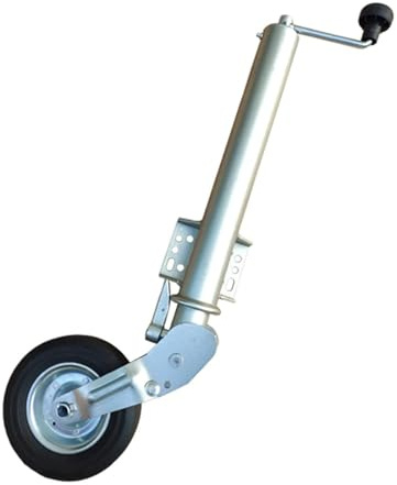 NYTFHMS Lift Swivel Trailer Jack - Boat Trailer Jack, Heavy Duty Marine Swivel Trailer Jack, 60Mm Trailer Heavy Load, 440Kg, 8In Wheel Jockey Wheel Trailer, for Traile