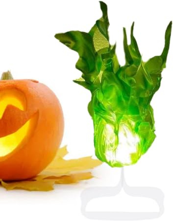 Halloween flytande eldboll spöklik realistisk flamlös dekoration | Falsk eld flytande rekvisita för temafester spökhus gräsmatta trädgård terrass korridor hall ingång