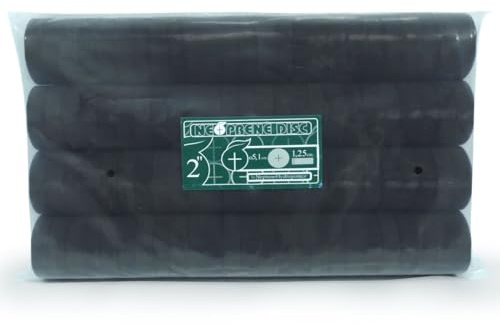 Neptune Hydroponics - Confezione da 100 dischetti in neoprene da 5,1 cm