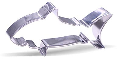 11.4 cm Shark Cookie Cutter - Stainless Steel
