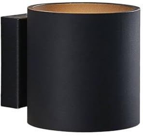 Lindby Wall Light 'Mirza' Modern Black Aluminium Dimmable (1 Light Source, G9) for Living Room & Dining Room